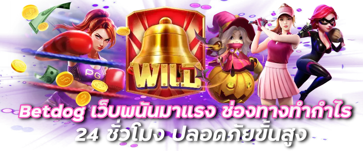 Betdog เว็บพนันมาแรง ช่องทางทำกำไร 24 ชั่วโมง ปลอดภัยขั้นสูง